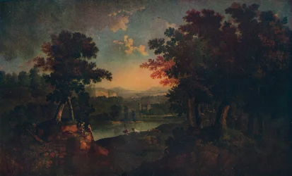 Paisaje, c. 1750