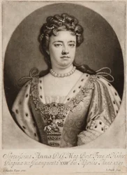 Reina Ana (mezzotinta)