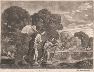 Tobit y el ángel