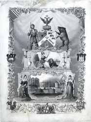 The United Society of Brush Makers, c.1840 (grabado sobre papel)