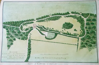 Situación de la Cabaña en Boarn Hill
