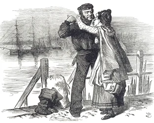 Un tributo de un marinero a Samuel Plimsoll, un político y reformador social inglés, por el trabajo que realizó como diputado de Derby en la legislación sobre la carga y navegabilidad de los barcos mercantes