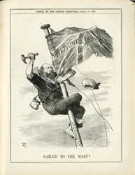 Ilustración de John Tenniel (1820-1914) en Punch