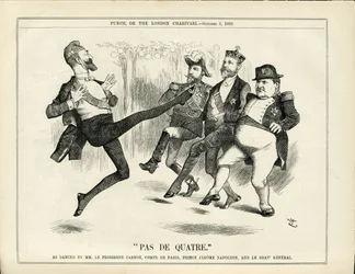 Ilustración de John Tenniel (1820-1914) en Punch