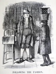Caricatura de John Tenniel titulada 