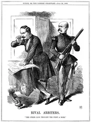 Árbitros rivales, 1866