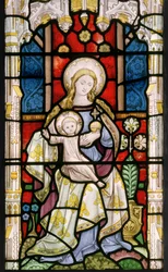 Madonna y Niño, c.1863