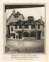 Edificio en la entrada de Little St Helen