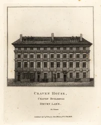 Casa Craven, Edificios Craven, Drury Lane, Londres