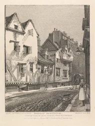 Vista de una parte de Duke Street, West Smithfield