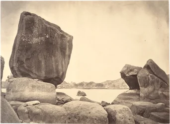 Rocas de formas singulares en la isla de Kulangsu, Amoy