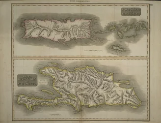 Puerto Rico e Islas Vírgenes: Haití, La Española o Santo Domingo, 1817