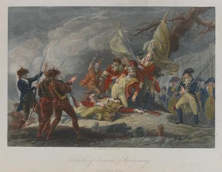 Muerte del General Montgomery, 1775