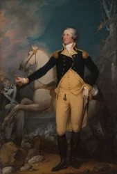 General George Washington en Trenton