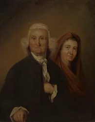 Gobernador Jonathan Trumbull, Sr., y Faith Robinson Trumbull (1710