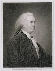 John Rutledge (1739-1800), grabado por G.F. Storm después de un dibujo del original por James Herring