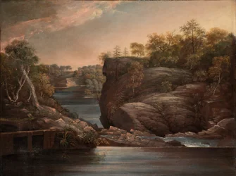 Norwich Falls (o las cataratas del Yantic en Norwich)