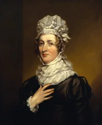 Retrato de la Sra. John Trumbull, nacida Sarah Hope Harvey (1774-1824) 1820-23
