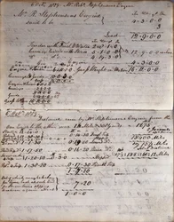 Detalles del Cohete del cuaderno de Rastrick, Pruebas de Rainhill, 1829