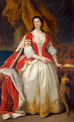 Elizabeth, condesa de Northampton (óleo sobre lienzo)