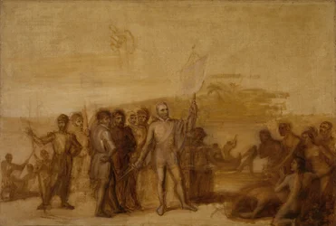 El desembarco de Colón