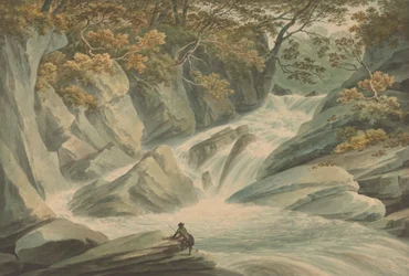 Hafod: Parte superior de la cascada