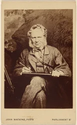 Sir E[dwin Henry] Landseer [pintor inglés de animales, 1802 - 1873].