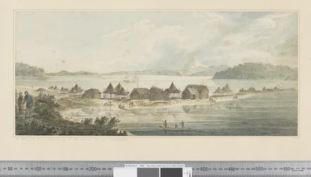 F.41 Una Vista de la Ciudad y el Puerto de San Pedro y San Pablo en Kamtschatka, c.1783-84