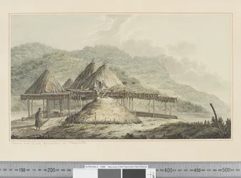 F.42 Habitaciones de Verano e Invierno en Kamschatka, c.1783-84