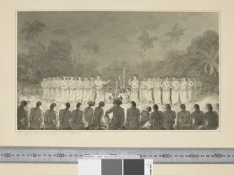 Una danza nocturna por mujeres en Hapaee