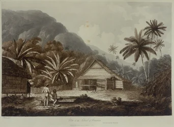 Vista de la isla de Cracatoa, de 