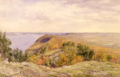 Vista desde High Tor, Haverstraw, Nueva York, 1866