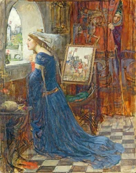 Fair Rosamund, c.1916 (óleo sobre lienzo)