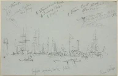 Escena del puerto