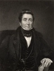 James Johnson, grabado por W. Holl, de 
