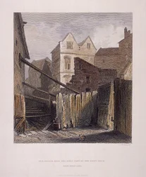 Río Fleet, Londres, 1851