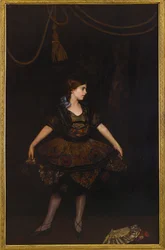 La bailarina de negro