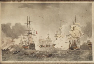La Batalla del Nilo, c. 1800