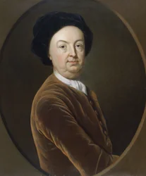 Mayor John Hanbury (óleo sobre lienzo)