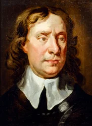Retrato de Oliver Cromwell (óleo sobre lienzo)