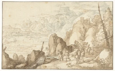 Paisaje con viajeros