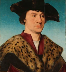 Retrato de hombre, c.1520 (óleo sobre tabla)