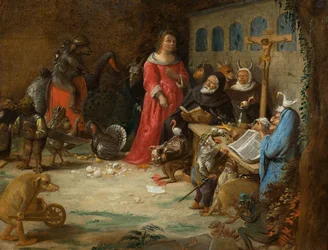 La tentación de San Antonio






















"