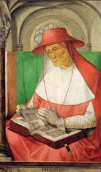 Retrato de San Jerónimo (347-420)