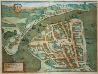 Mapa de Ekelenforde, de 