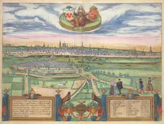 Ciudad europea, de 