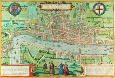Mapa de Londres, de 