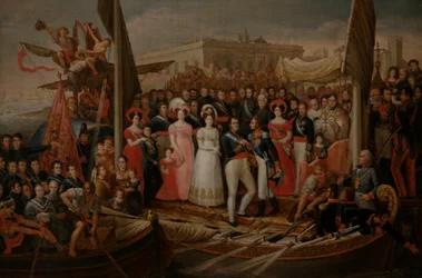 Desembarco de Fernando VII en el Puerto de Santa María