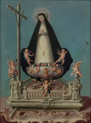 Virgen de la Soledad, del Convento de los Mínimos de la Victoria