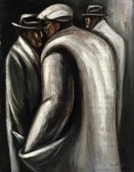 The Unemployed, c.1928-30 (óleo sobre lienzo)